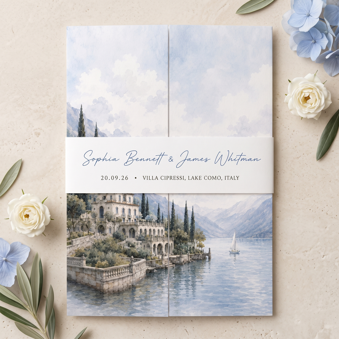 Custom Wedding Invitations, Personalized Wedding Venue Illustration, Luxury Wedding Invitation Suite, Destination Wedding Invites
